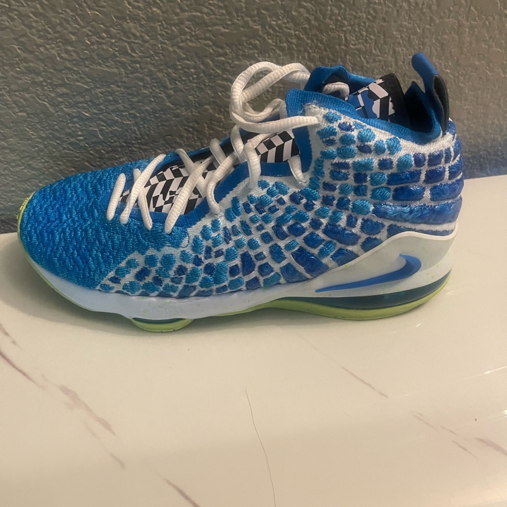 Nike Kids Blue and White Sneakers
